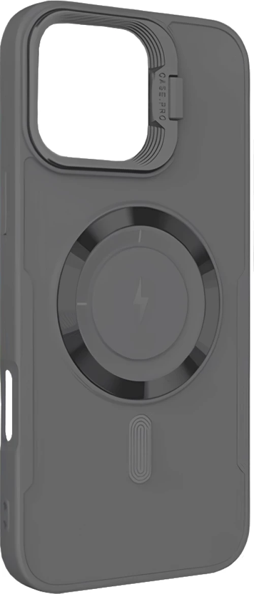 ObaStyle Creative Camera Stand Case για Apple iPhone 14 Pro - Γκρι