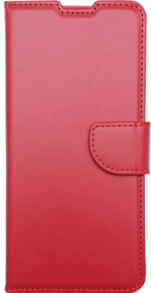 Θήκη flip με υποδοχή καρτών και δυνατότητα STAND για Samsung Galaxy A56 - Κόκκινο