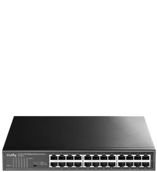 Fast Εthernet 24 port Unmanaged switch Metal Cudy FS1024