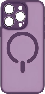 ObaStyle Semiclear Ματ Θήκη MagSafe για iPhone 16 Pro Max - Μωβ