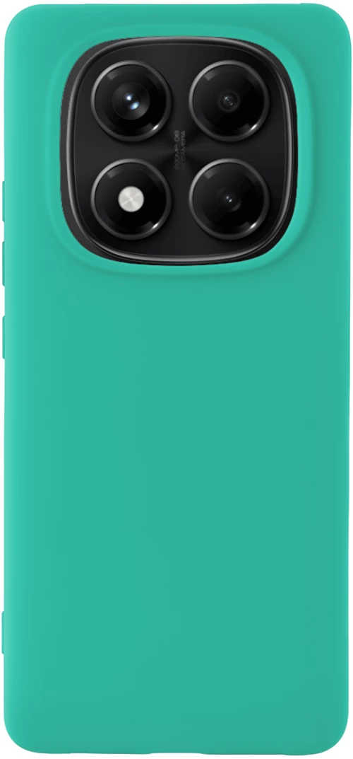 Θήκη σιλικόνης TPU Ultra Slim 0.3mm soft mat για Xiaomi Redmi Note 14 Pro 5G - Τιρκουάζ