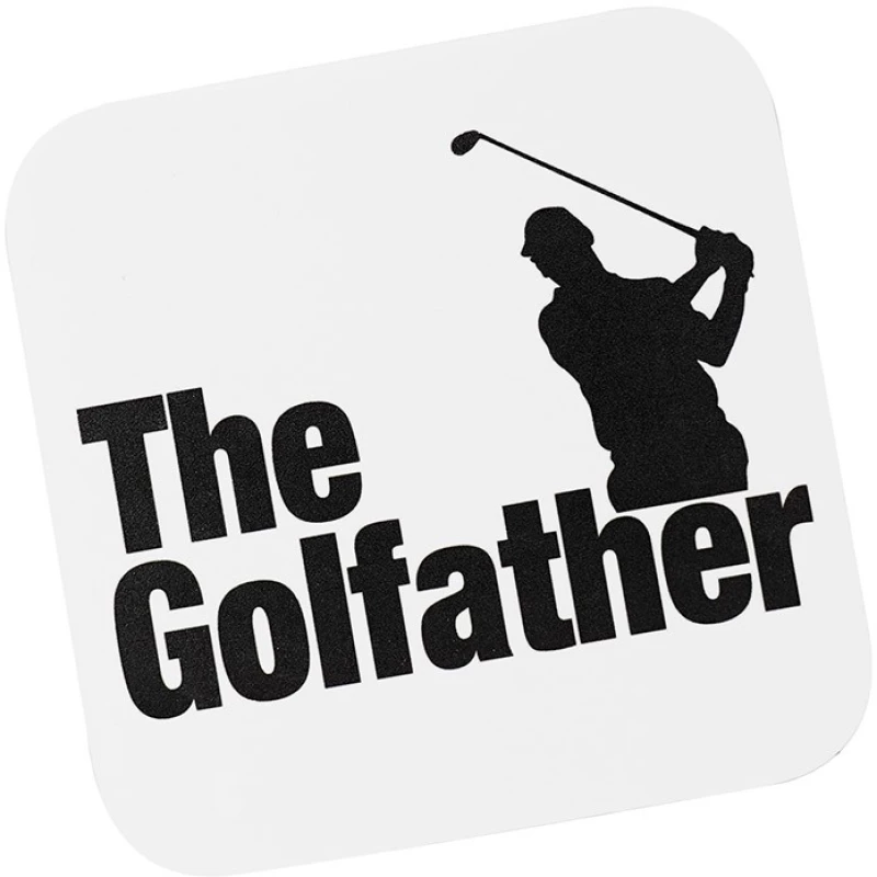 The Source Golfather Mug and Coaster – Κούπα & Σουβέρ Golfather – Σετ Δώρου για Παίκτες του Γκολφ