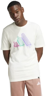 adidas M L ICE TEE JJ4020 ADIDAS Λευκό