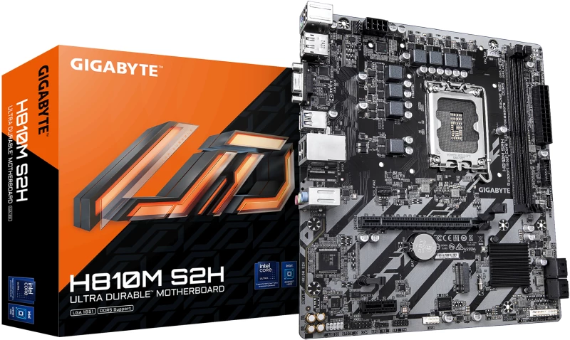 Μητρική Gigabyte H810M S2H μητρική κάρτα Intel H810 LGA 1851 (Socket V1) micro ATX