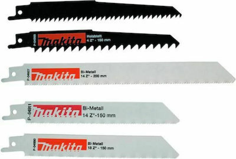 Makita P-83967 Λάμες για Μέταλλο και Ξύλο 5τμχ