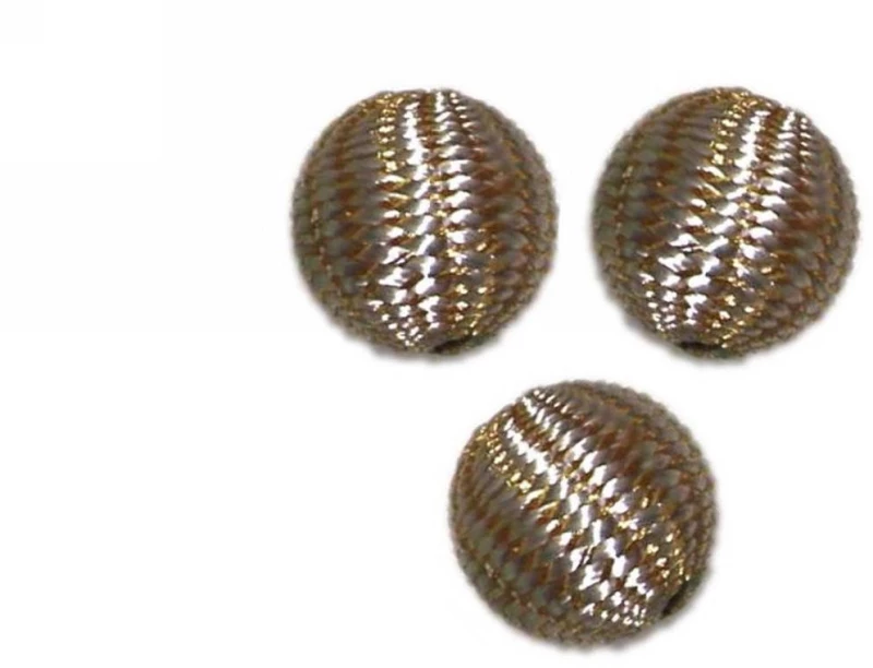 Kostibas 3870-102E, Χάντρες, Πλεκτό, Εκρού, 25τμχ