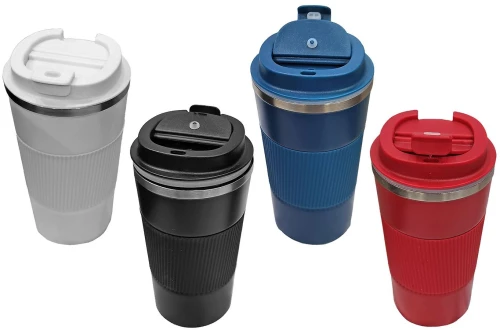 Ποτήρι Θερμός με Αντιολισθητική Λαβή 17x9cm  500ml Homie 1002175 - ΤΥΧΑΙΟ-ΧΡΩΜΑ-ΣΧΕΔΙΟ-ΕΠΙΛΟΓΗ