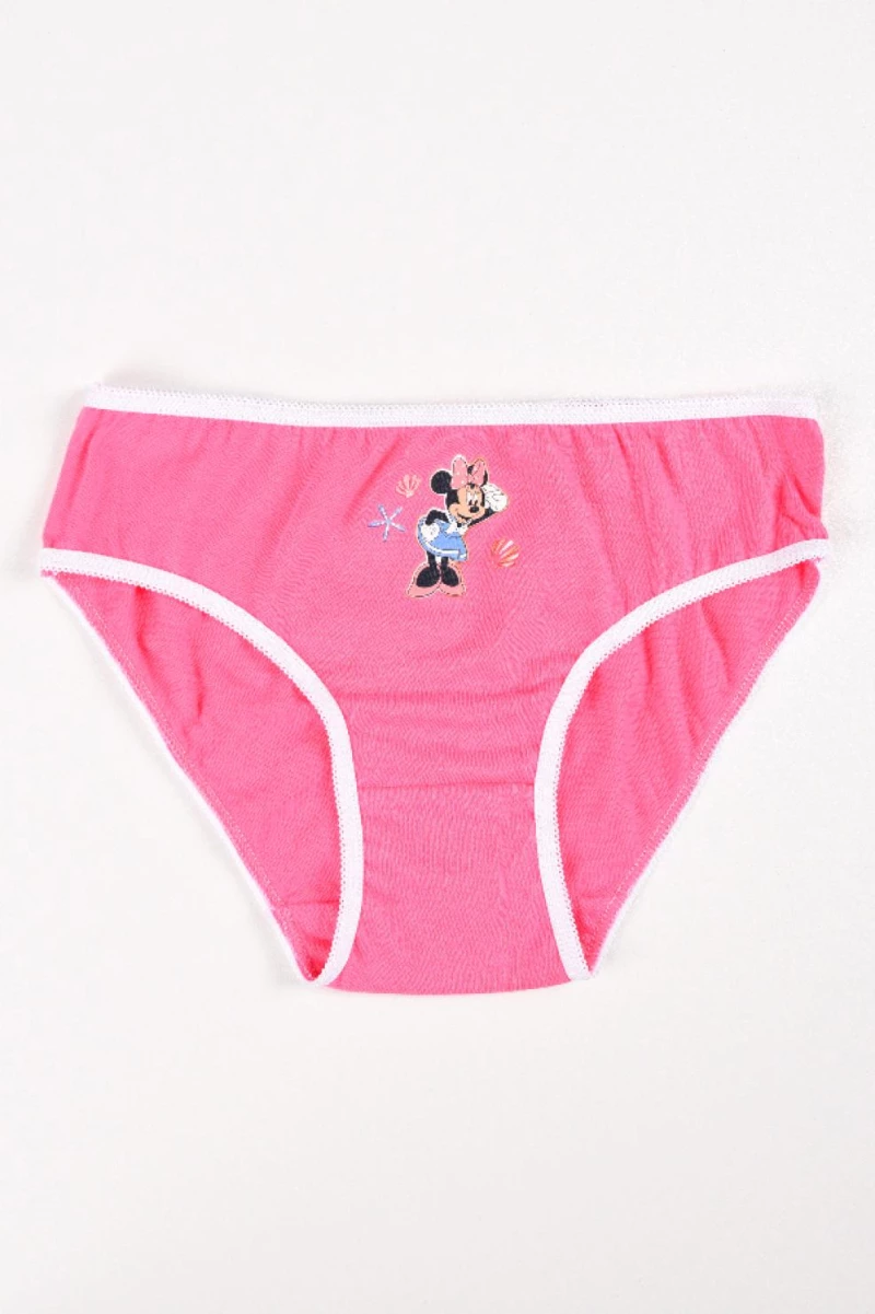 Σετ κυλοτάκια 3τμχ. κορίτσι "Minnie Mouse summertime" ροζ-φούξια-λευκό
