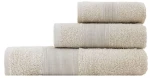 Πετσέτα Oasis Beige Nima Προσώπου 50x90cm 100% Βαμβάκι