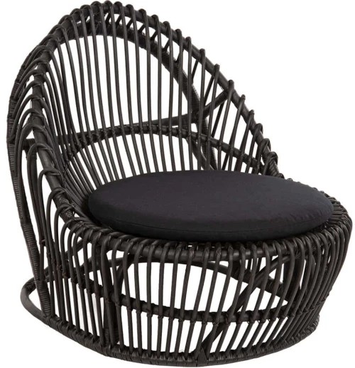 Πολυθρόνα Entropy HM9840.03 80x97x85cm Black