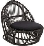 Πολυθρόνα Entropy HM9840.03 80x97x85cm Black
