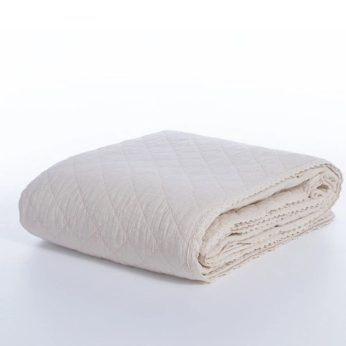 Κουβερλί Brunno Ecru Nef-Nef Homeware Υπέρδιπλo 230x240cm Βαμβάκι-Πολυέστερ