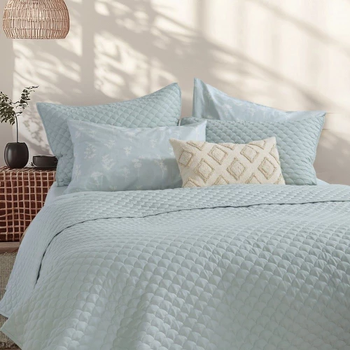 Κουβερλί Scofield Blue Nef-Nef Homeware Υπέρδιπλo 230x240cm Microfiber-Polyester