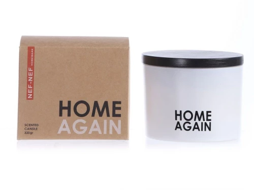 Κερί Αρωματικό Home Again 320gr White Nef-Nef Homeware