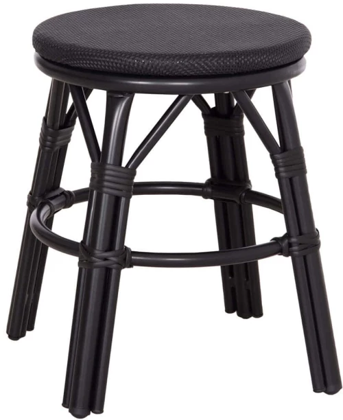 Σκαμπό Chino HM6285.02 Φ36x46cm Black
