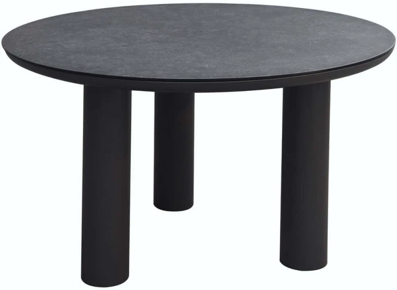 Τραπέζι Κήπου Dosun HM6201.01 Φ120x75cm Ceramic Effect Grey