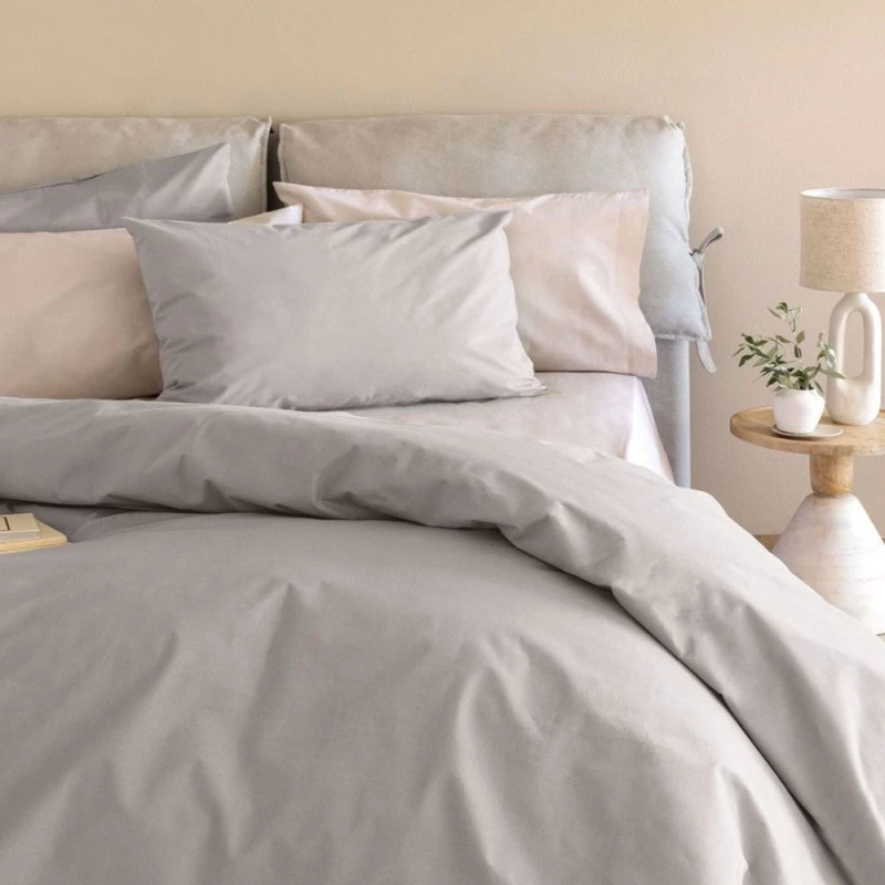 Παπλωματοθήκη Etoile/2 Silver Palamaiki Υπέρδιπλo 240x250cm 100% Βαμβάκι