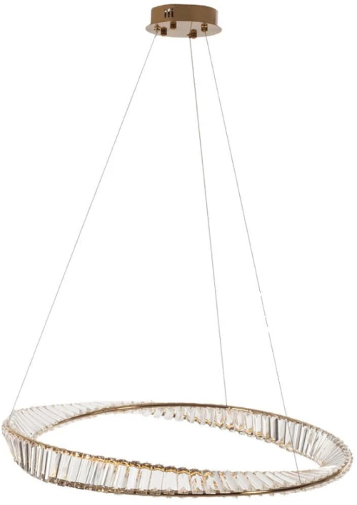 Φωτιστικό Οροφής Iron 023-3371 82x82x20cm Led 9W 3000K Gold Artekko
