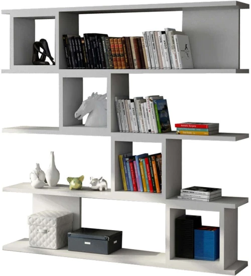 Βιβλιοθήκη Wind 745DCD3618 120x19,5x119,9cm White