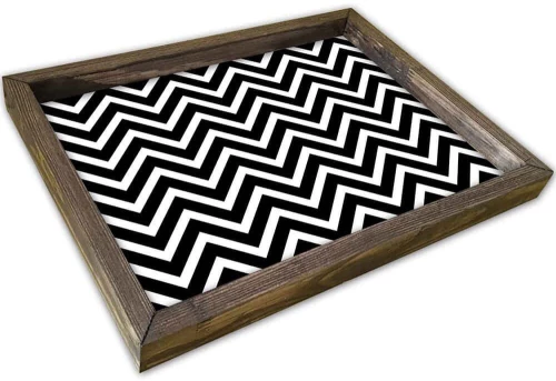 Δίσκος Σερβιρίσματος 847TRX0223 30x40cm Multi Hermia Mdf,Ξύλο