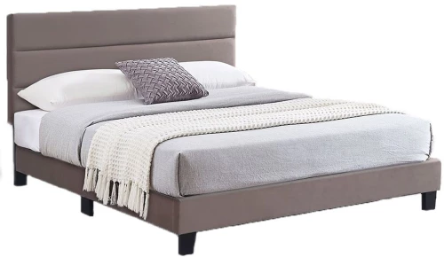 Κρεβάτι Primo Ε8805,21 159x215x117/127cm Cappuccino-Beige Διπλό