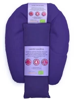 Μαξιλάρι Αυχένα με Λεβάντα Neck Pillow Lavender Organic Purple