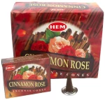 Αρωματικοί Κώνοι Hem Κανέλα Τριαντάφυλλο Cinnamon Rose Cones 10τμχ