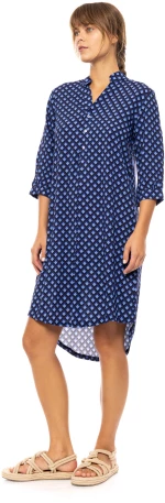 Γυναικείο BEACHWEAR PINK LABEL - BLUE AZURE - Viscose - 3/4 Μανίκι