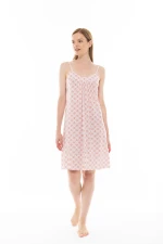 Γυναικείο Νυχτικό Pink Label - Εμπριμέ - Τιράντα - Cotton