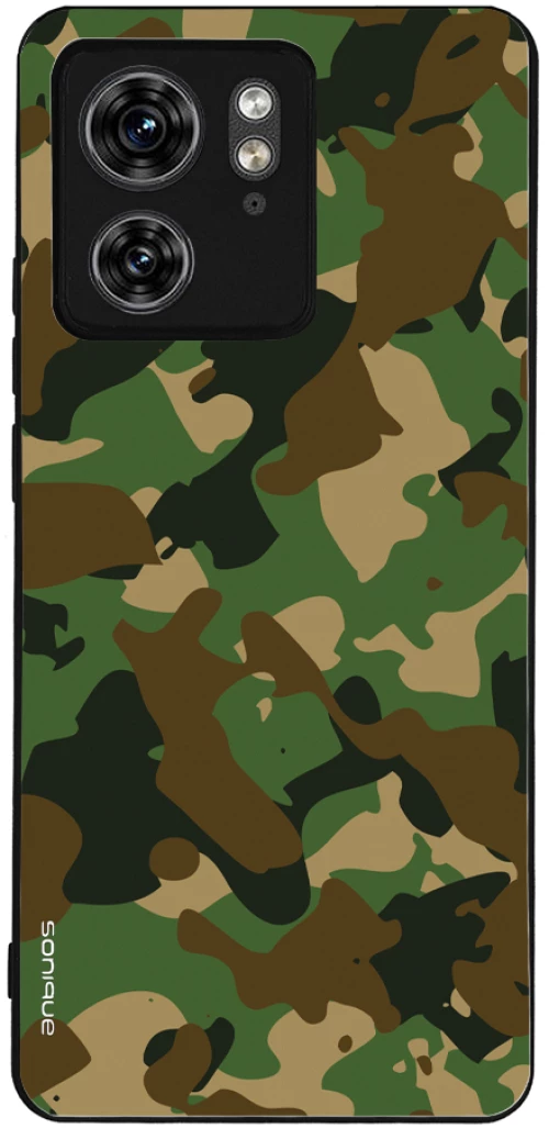 Θήκη Sonique Camouflage Army Series για Motorola Edge 40 5G Πράσινο
