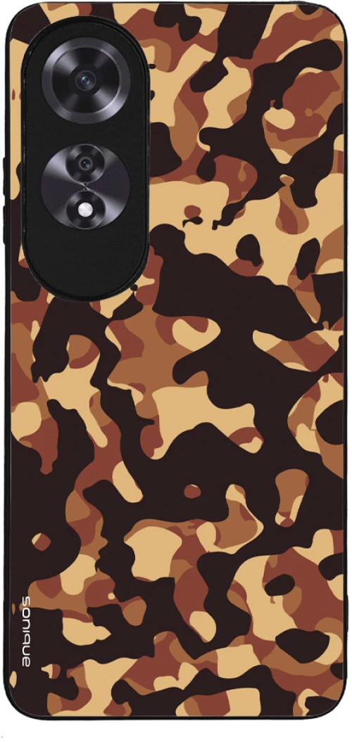 Θήκη Sonique Camouflage Army Series για Oppo A60 Καφέ 01