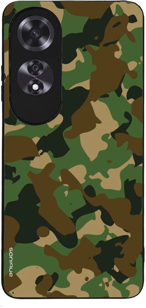 Θήκη Sonique Camouflage Army Series για Oppo A60 Πράσινο