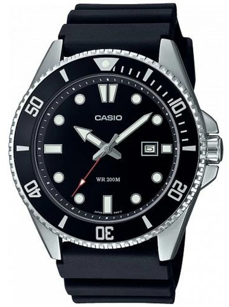 Ανδρικά Ρολόγια Casio MDV-107-1A1VEF Μαύρο