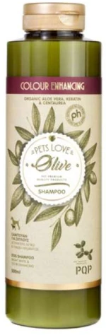 PQP Φυσικό Σαμπουάν Σκύλου Olive Color Enhancing 500ml