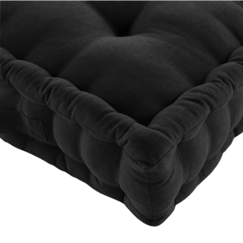 Μαξιλάρι matress βαμβ.50Χ50Χ10 μαύρο