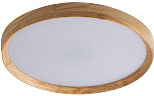 Φωτιστικό Οροφής Sun Light RUBIO-500 Ξύλο Φυσικό χρώμα (Wood Natural Finish) CCT