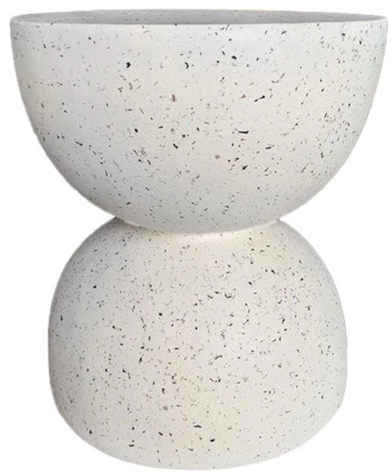 Liberta PIONI 1 SIDE TABLE TERRAZZO 40x40xH46cm 40x40xH46cm 04-1209