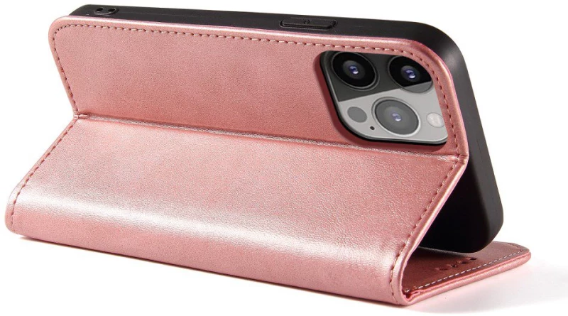 Θήκη Βιβλίο Με Δυνατότητα Stand για iPhone 14 Pro Max Ροζ ΟΕΜ