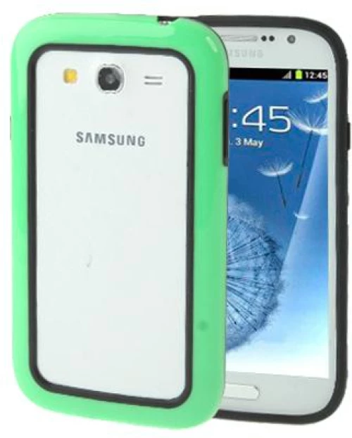 Σειρά 2 χρωμάτων (TPU + πλαστικό) Πλαίσιο προφυλακτήρα για Galaxy Grand Duos / i9082 / i9080 (πράσινο)