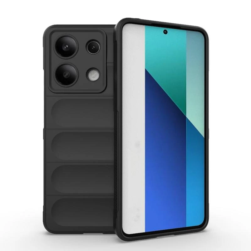 Για Xiaomi Redmi Note 13 4G Global Magic Shield TPU + φανέλα τηλέφωνο υπόθεση (μαύρο)