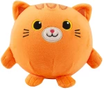 Λούτρινο Μαλακό Μαξιλάρι Squishy Plush Orange Tabby Cat 14cm iTotal XL2779E