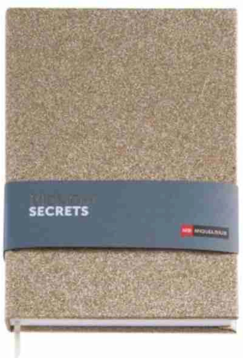 Miquelrius Σημειωματάριο Midnight Secrets  Α5 100g 80Φ 14Χ20cm Gold Glitter