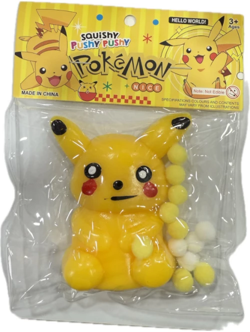 Antistress Pinch Family Squishy Pokemon με Pon Pon