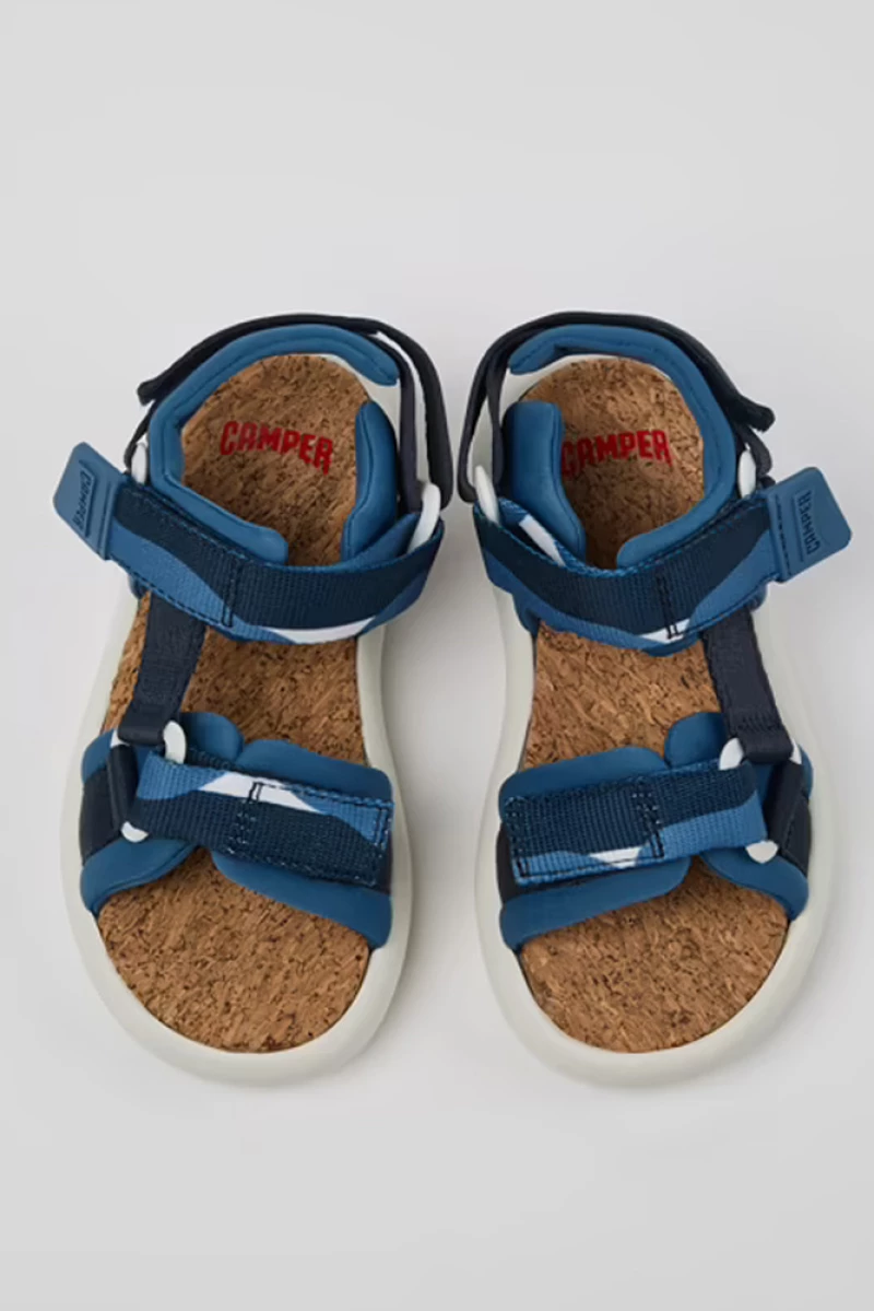 CAMPER ΠΑΙΔΙΚΑ ΠΕΔΙΛΑ PELOTAS ΠΟΛΥΧΡΩΜΟ ΜΠΛΕ (#K800579-007)