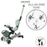 Παιδικό Πατίνι Globber Go Up Baby Lights 360 Olive - 844-104
