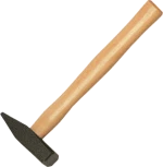 HAMMER WITH HARDWOOD HANDLE 300g