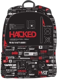 Τσάντα Πλάτης Must Inspirations 32x17x42cm 1 Κεντρική Θήκη Hacked 000586665