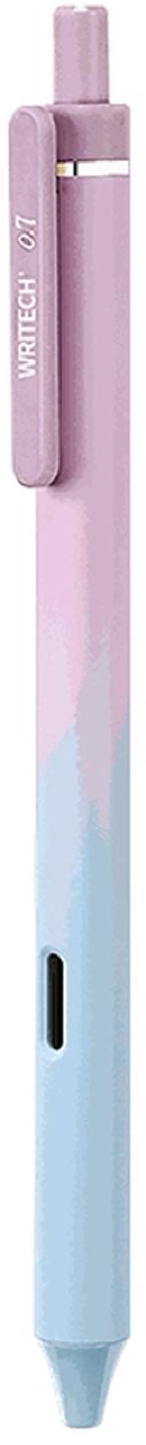 Writech Στυλό Gel με Κουμπί 0.7mm Μπλε Ombre