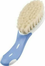 NUK Βρεφική Βούρτσα Supersoft Με Φυσική Τρίχα 10.256.371 - Μπλε