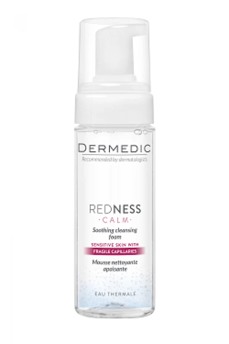 DERMEDIC Redness Calm Soothing Cleansing Foam Καθαριστικός Αφρός Προσώπου 150ml